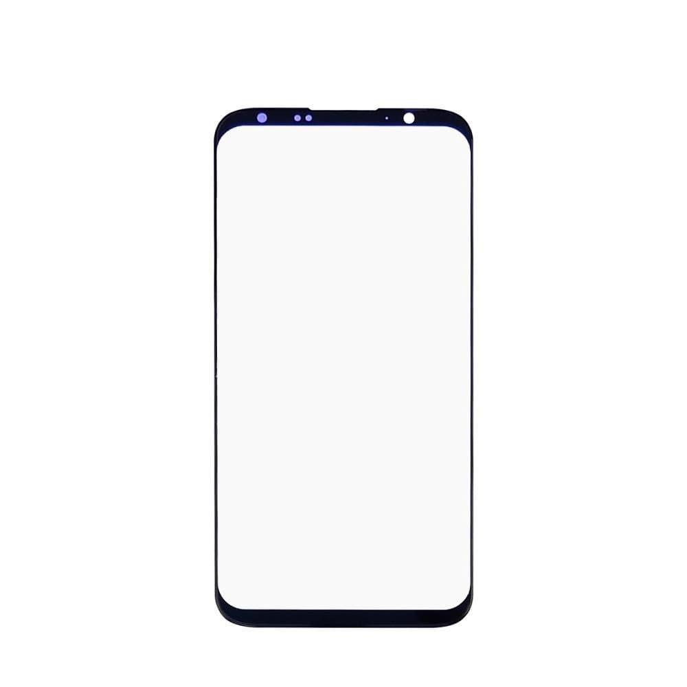 Стекло дисплея Meizu 16 Plus, черное | стекло тачскрина