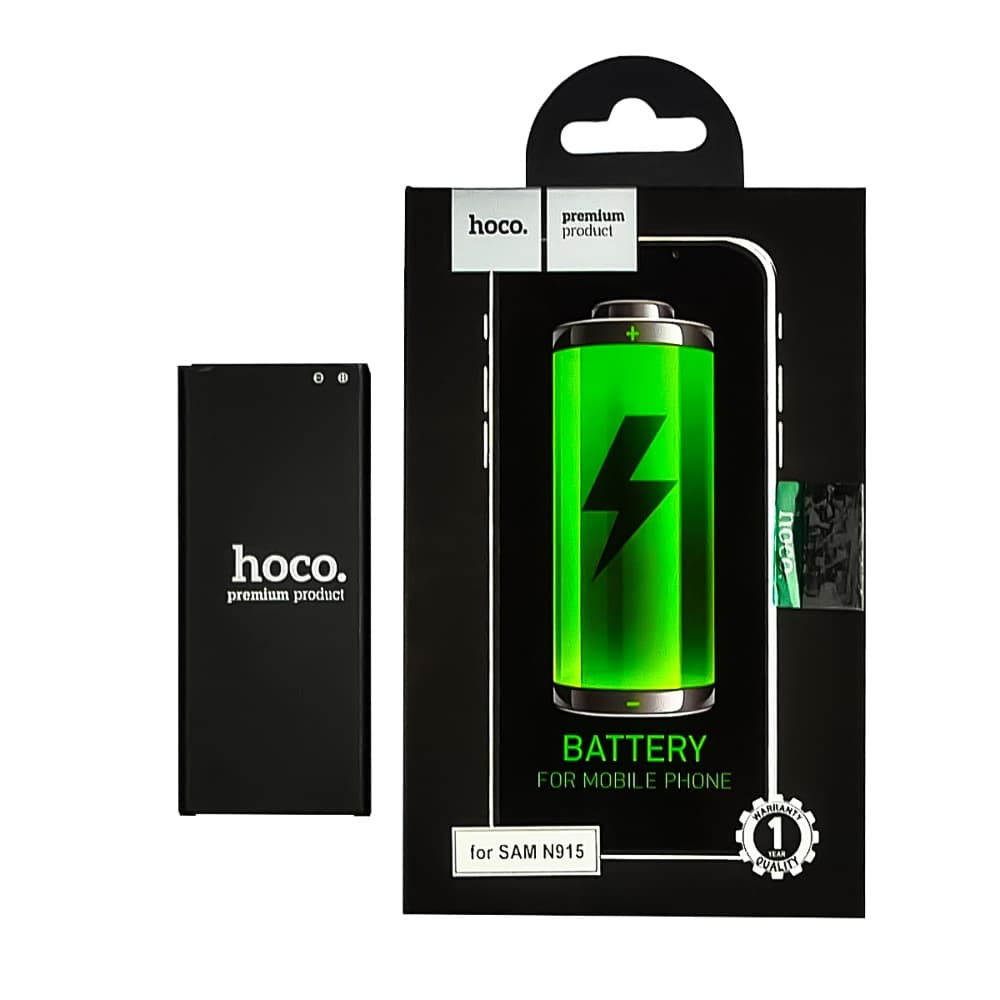 Акумулятор Samsung GT-N9150 Galaxy Note Edge, EB-BN915BBC, EB-BN915BBE, Hoco | 3-12 міс. гарантії | АКБ, батарея, аккумулятор