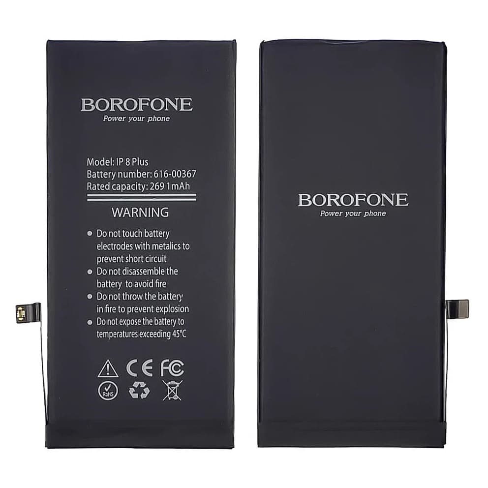 Акумулятор Apple iPhone 8 Plus, 616-00367, Borofone | 3-12 міс. гарантії | АКБ, батарея, аккумулятор