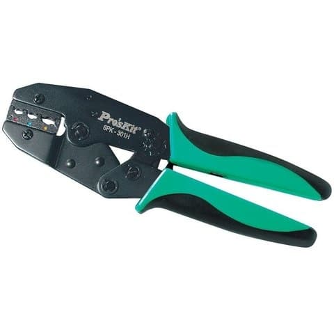 Кримпер ProsKit 6PK-301H, для изолированных гаечных клемм