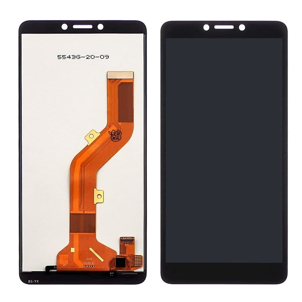 Дисплей Tecno Pop 2F, B1F, чорний | з тачскріном | Original (PRC) | дисплейный модуль, экран