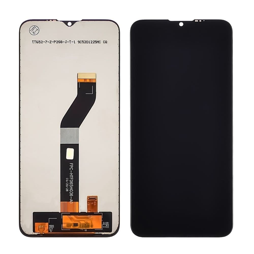 Дисплей Motorola Moto G8 Power Lite, XT2055, XT2055-2, чорний | з тачскріном | Original (PRC) | дисплейный модуль, экран