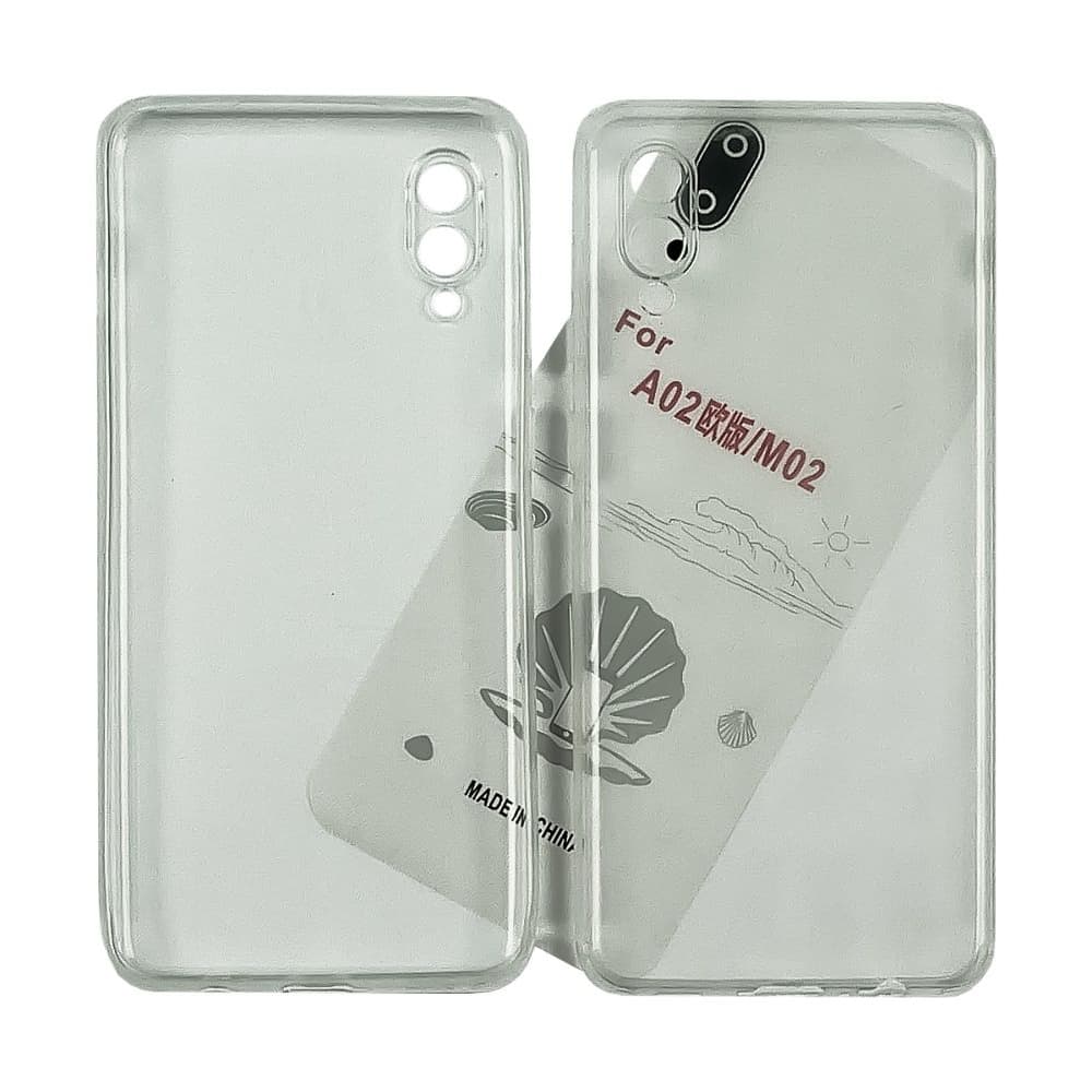Чехол Samsung SM-A022 Galaxy A02, силиконовый, KST, прозрачный
