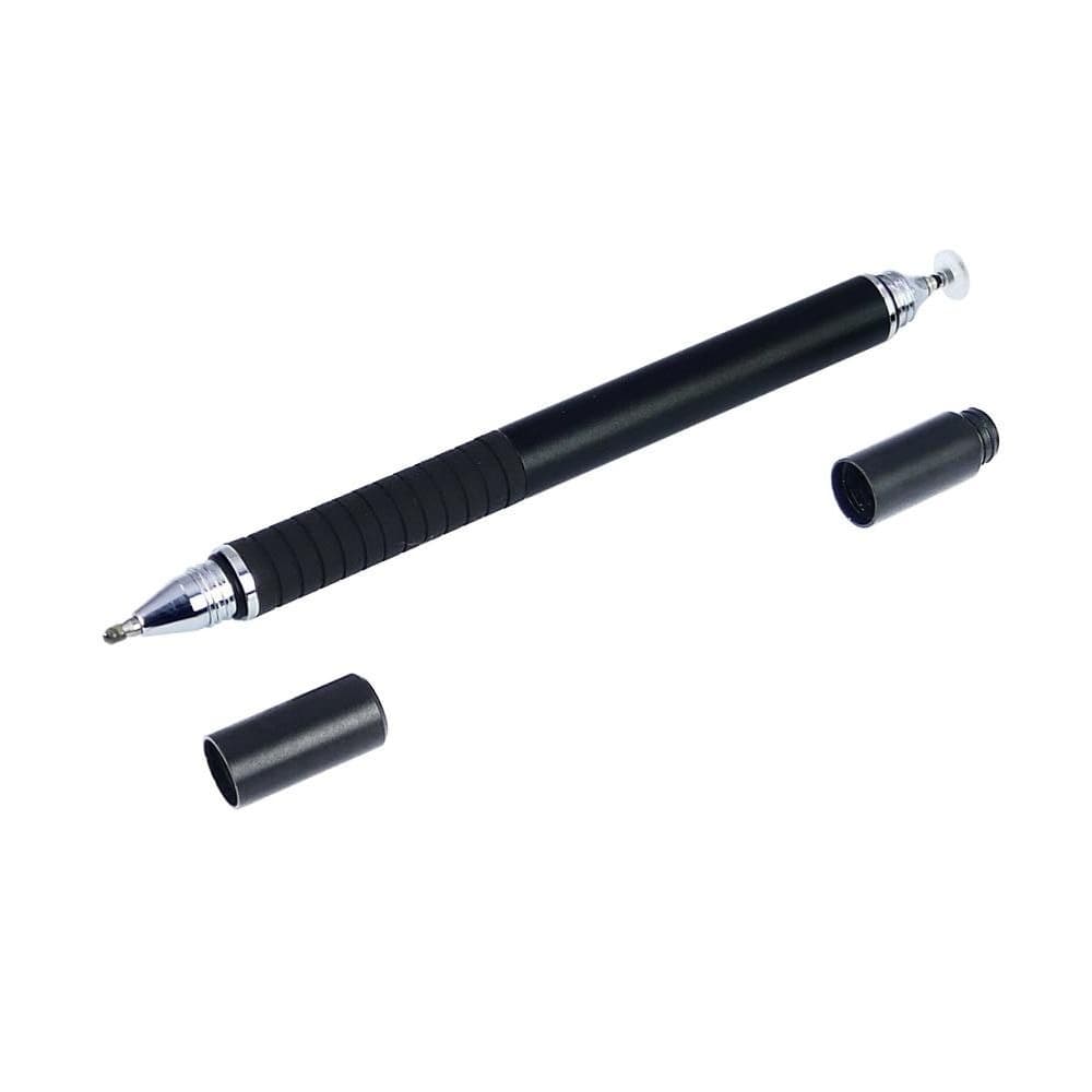 Стилус емкостный, высокоточный, Jot Pro, с капиллярной ручкой, алюминиевый, чорний