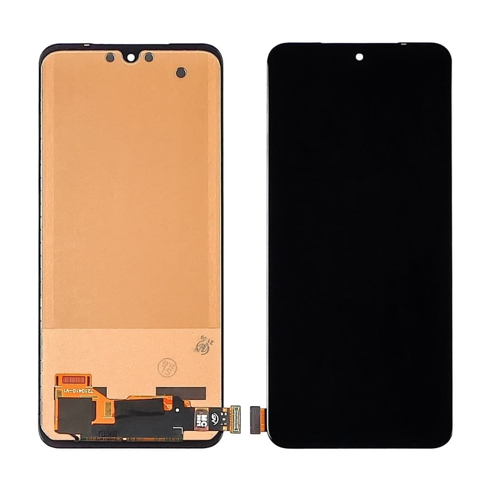 Дисплей Xiaomi Poco M5s, 2207117BPG, Redmi Note 10, M2101K7AG, M2101K7AI, Redmi Note 10S, M2101K7BG, M2101K7BI, M2101K7BL, M2101K7BNY, чорний | з тачскріном | High Copy, IPS | дисплейный модуль, экран