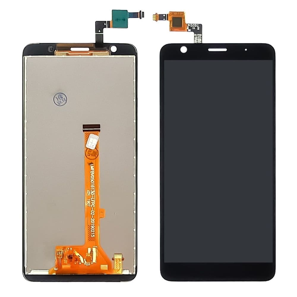 Дисплей ZTE Blade A3, Blade L8, Blade L9 (2021), чорний | з тачскріном | Original (PRC) | дисплейный модуль, экран