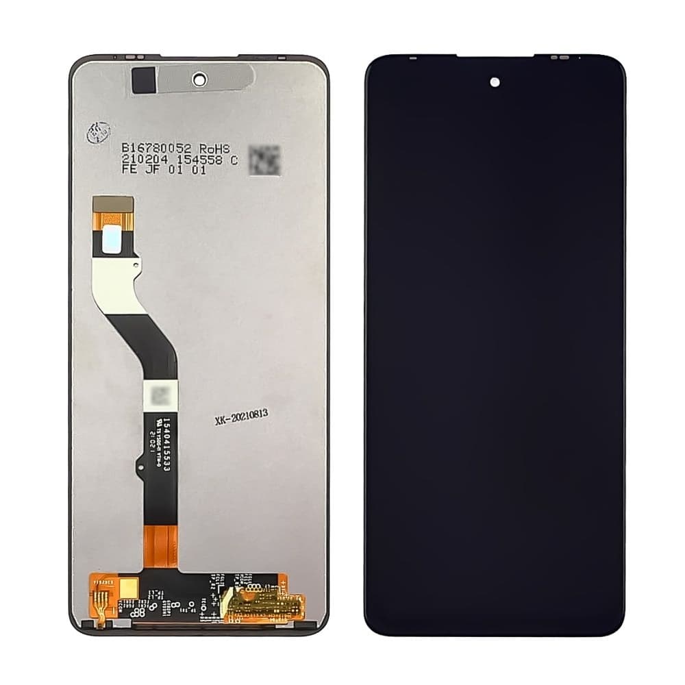 Дисплей Motorola Moto G40 Fusion, PANV0001IN, PANV0005IN, PANV0009IN, Moto G60, XT2135-2, PANB0001IN, PANB0013IN, PANB0015IN, G60S, XT2133-2, чорний | з тачскріном | Original (PRC) | дисплейный модуль, экран