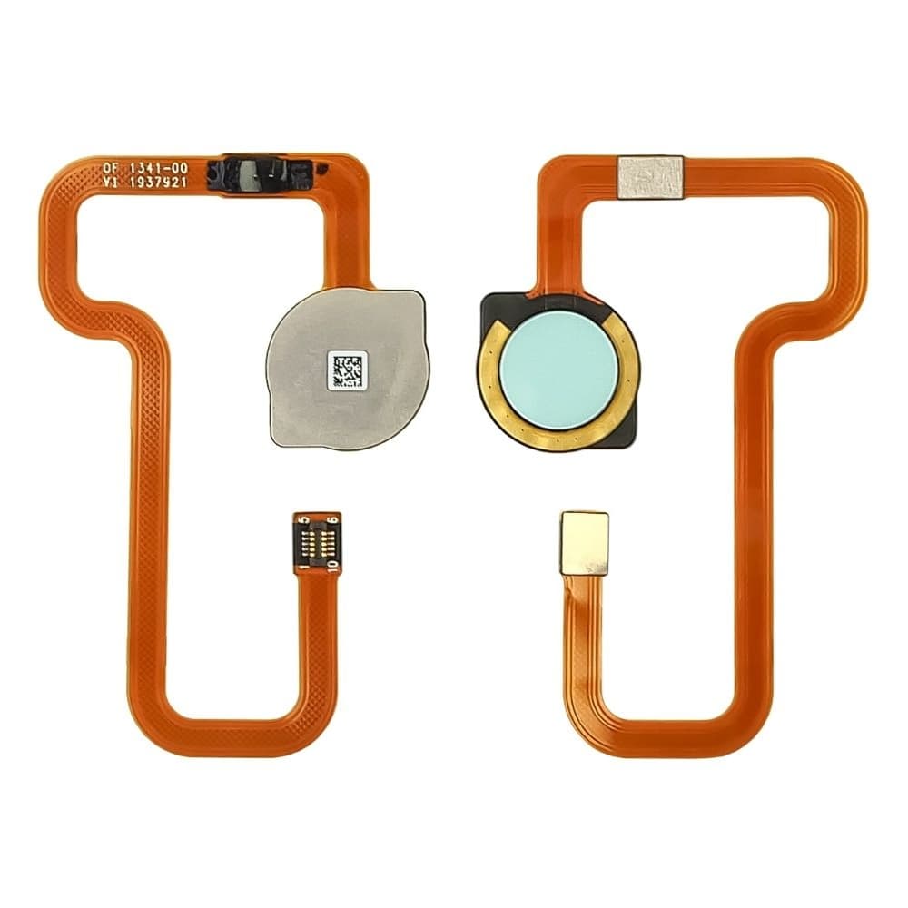 Шлейф Xiaomi Redmi Note 8T, M1908C3XG, с голубым сканером отпечатка пальца, Original (PRC)