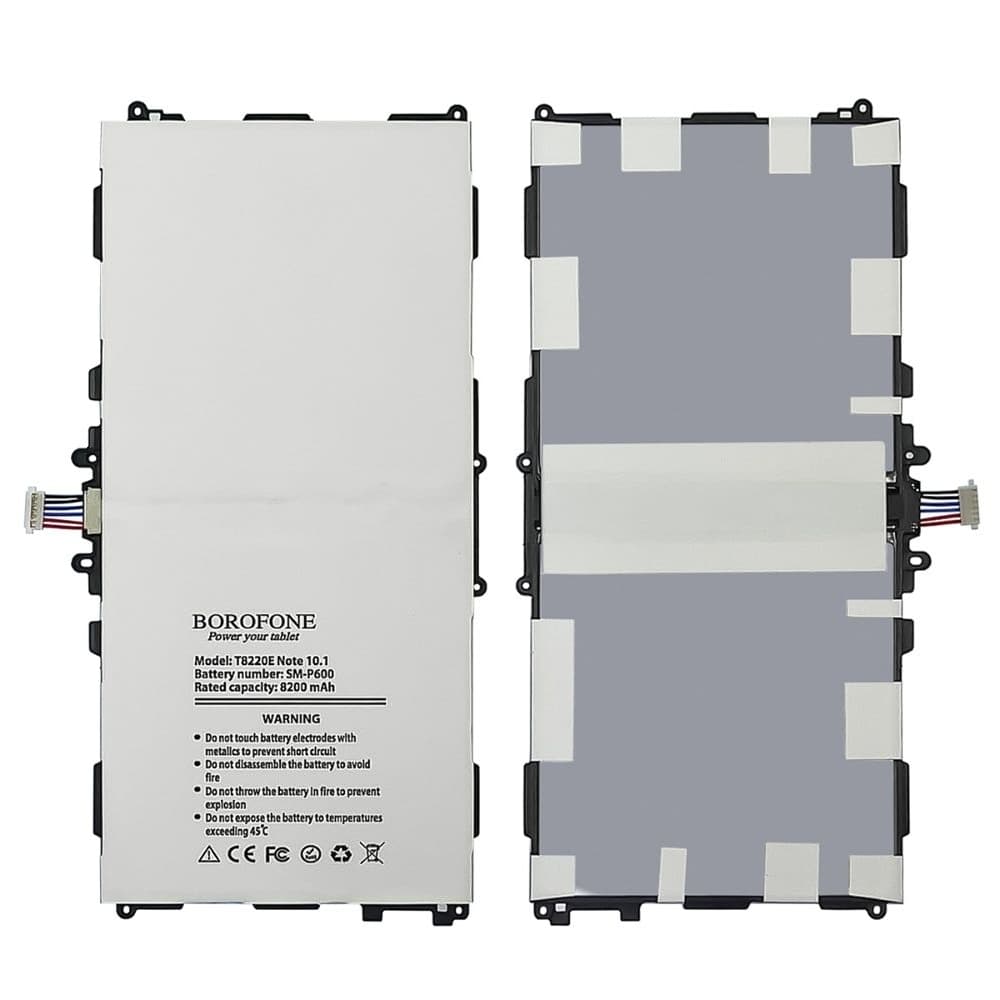 Акумулятор Samsung SM-P600 Galaxy Note 10.1, SM-P601 Galaxy Note 10.1, SM-P605 Galaxy Note 10.1, SM-T520 Galaxy Tab Pro 10.1, SM-T525 Galaxy Tab Pro 10.1 LTE, T8220E, Borofone | 3-12 міс. гарантії | АКБ, батарея, аккумулятор