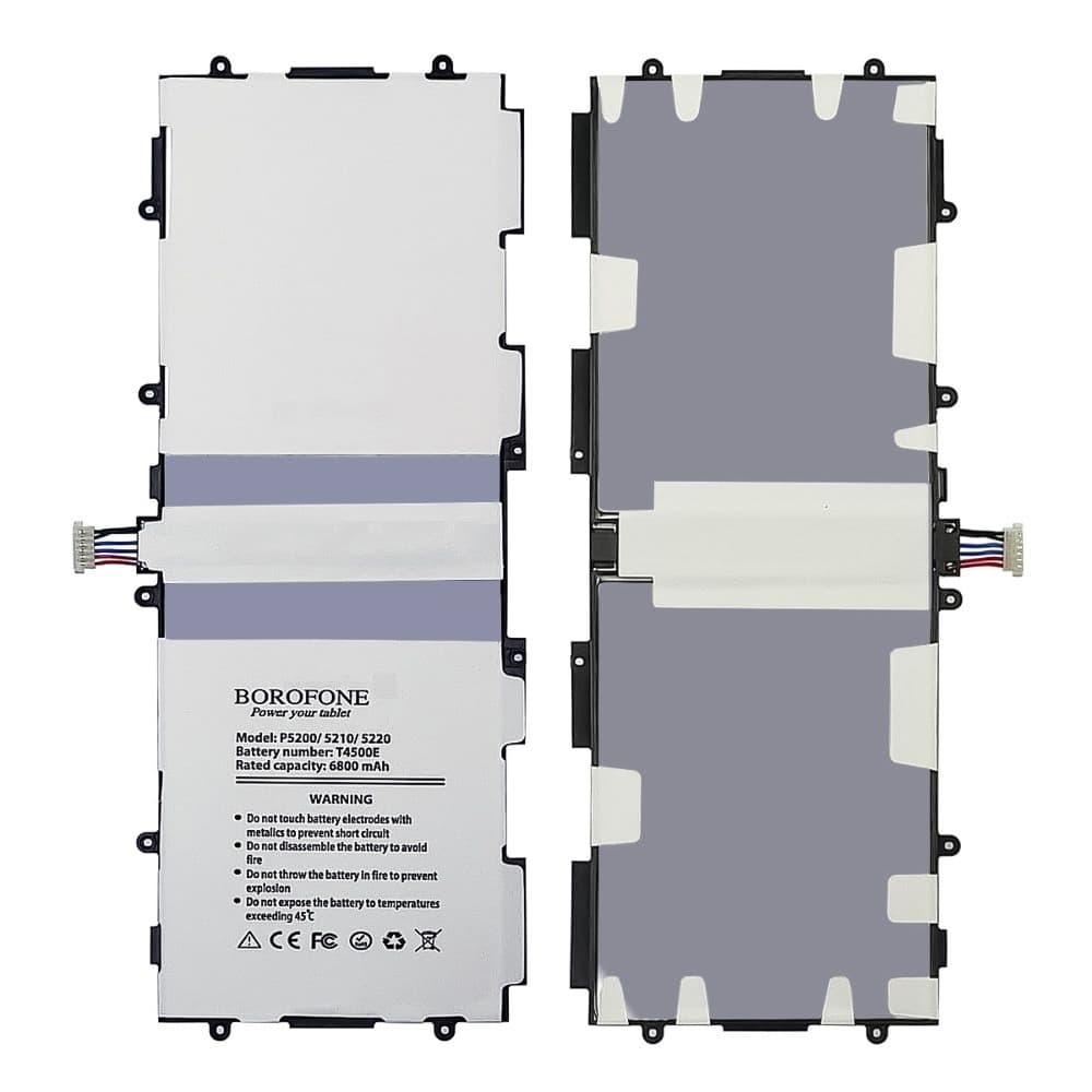 Акумулятор Samsung GT-P5200 Galaxy Tab 3, GT-P5210 Galaxy Tab 3, GT-P5220 Galaxy Tab 3, T4500E, Borofone | 3-12 міс. гарантії | АКБ, батарея, аккумулятор