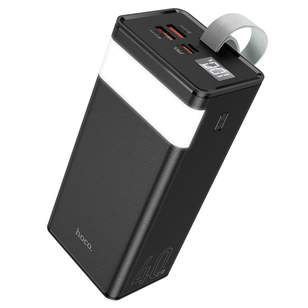 Power bank Hoco J86, 40000 mAh, 22.5 Вт, Power Delivery (20 Вт), Quick Charge 3.0, черный