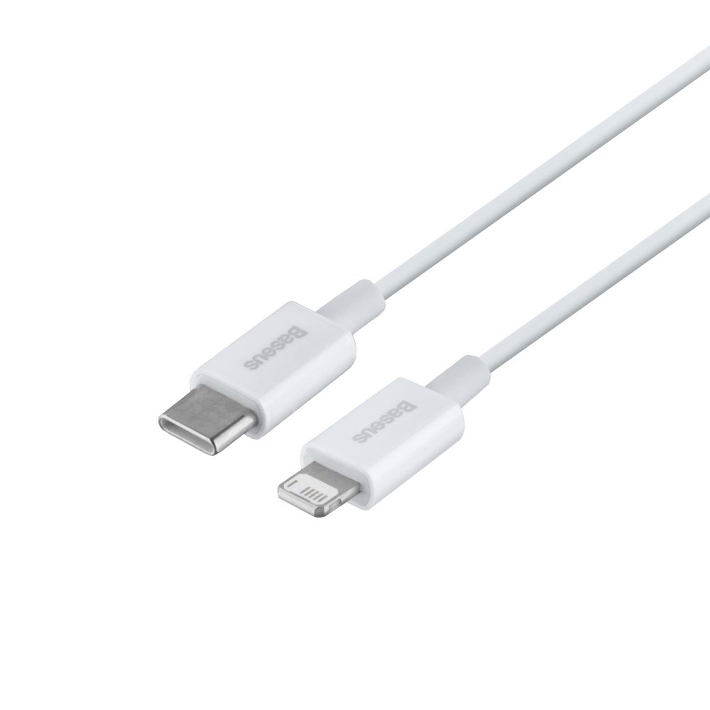 USB-кабель Baseus CATLYS-B, Type-C на Lightning, Power Delivery (20 Вт), 150 см, білий