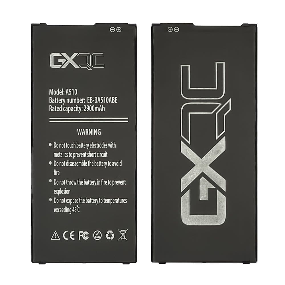 Акумулятор Samsung SM-A510 Galaxy A5 (2016), EB-BA510ABE, GX | 2-6 міс. гарантії | АКБ, батарея, аккумулятор