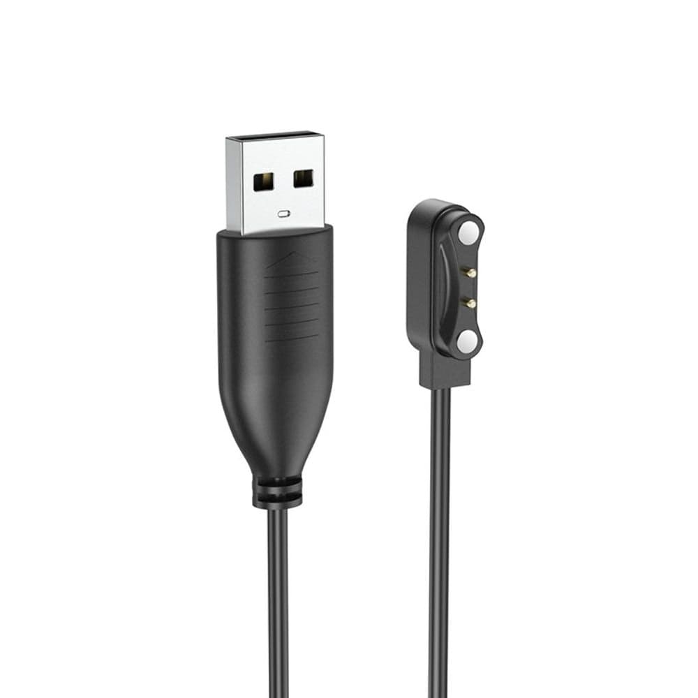 USB-кабель Hoco смарт-часов Y5, Y6, Y7, чорний