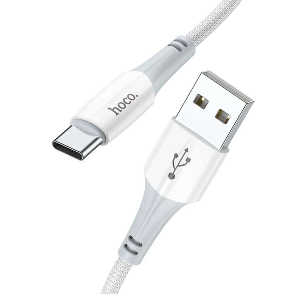 USB-кабель Hoco X70, Type-C, 3.0 А, 100 см, білий