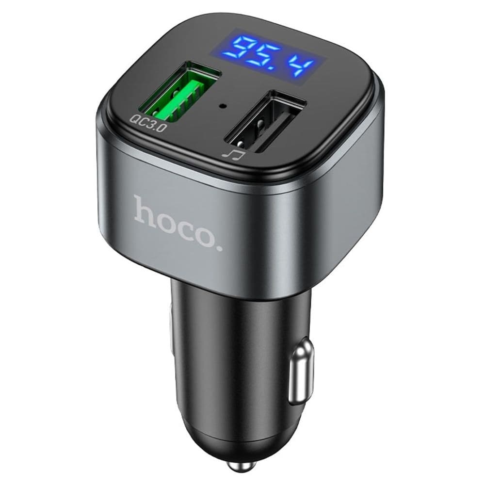 FM-трансмиттер Hoco E67, Quick Charge 3.0, чорний | FM-модулятор