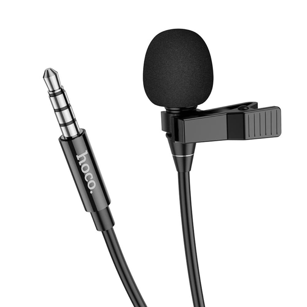 Микрофон Hoco L14, Jack 3.5, чорний