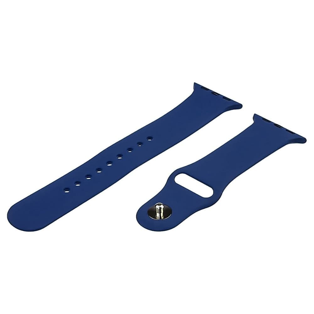 Ремінець силіконовий для Apple Watch Sport Band 38, 40, 41 мм, розмір S | ремешок силиконовый