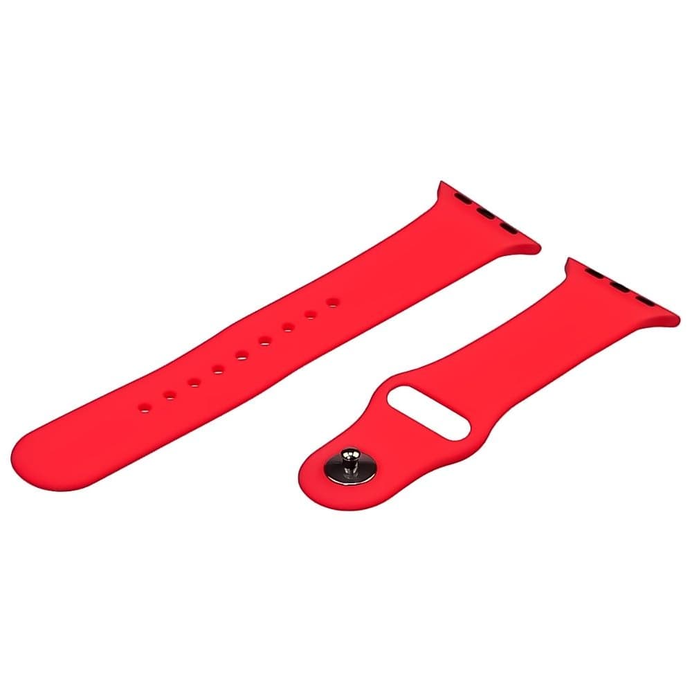 Ремінець силіконовий для Apple Watch Sport Band, 42 мм, 44 мм, 45 мм, розмір L, колір 05 | ремешок силиконовый