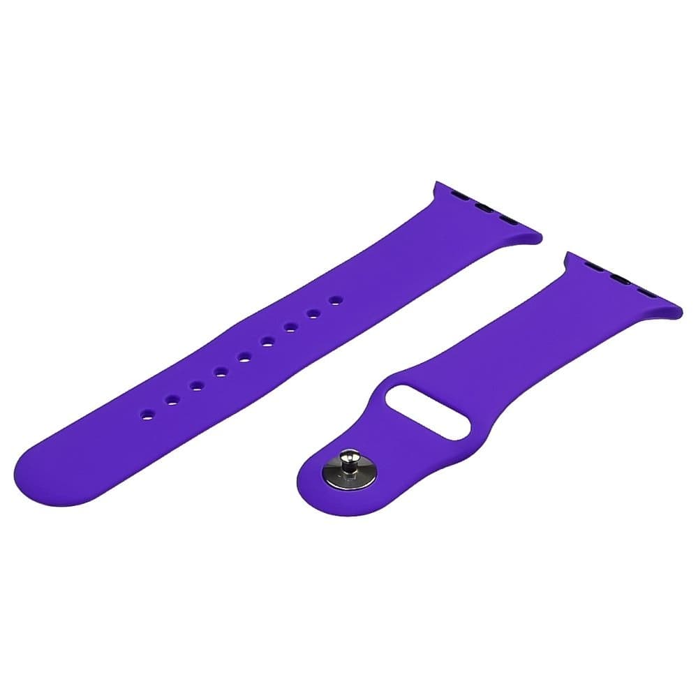 Ремінець силіконовий для Apple Watch Sport Band, 42 мм, 44 мм, 45 мм, розмір S, колір 41 | ремешок силиконовый