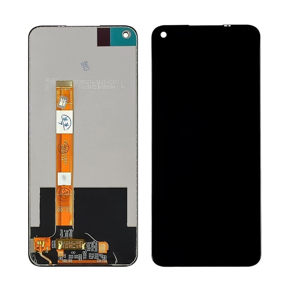 Дисплей Realme 7i, RMX2103, C17, RMX2101, OnePlus Nord N100, BE2011, BE2012, BE2013, BE2015, Oppo A32, PDVM00, A33 (2020), CPH2137, A53, CPH2127, CPH2131, A53s, CPH2135, CPH2139, A54, CPH2239, A55, CPH2325, чорний | з тачскріном | Original (PRC) | дисплейный модуль, экран 