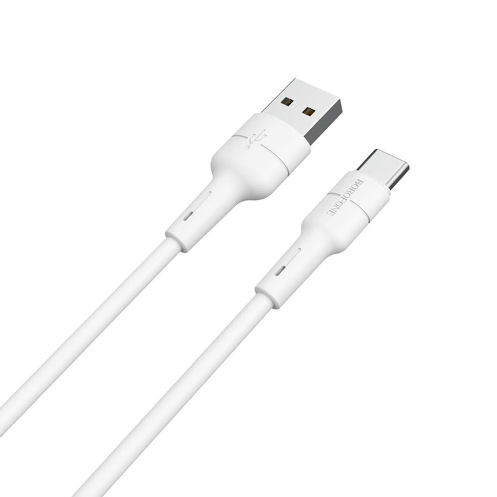 USB-кабель Borofone BX30, Type-C, 3.0 А, 100 см, білий
