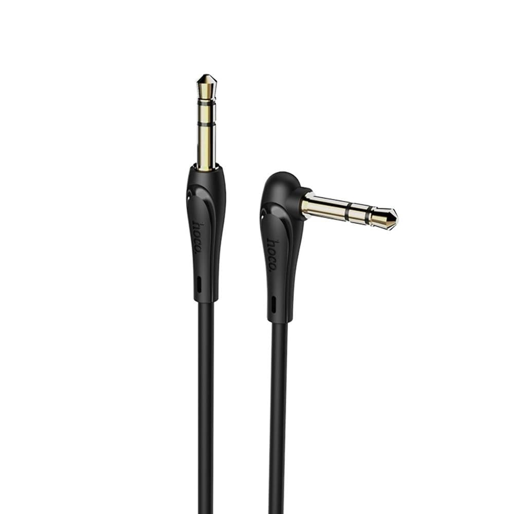 AUX-USB-кабель Hoco UPA14, Jack 3.5 на Jack 3.5, 200 см, чорний
