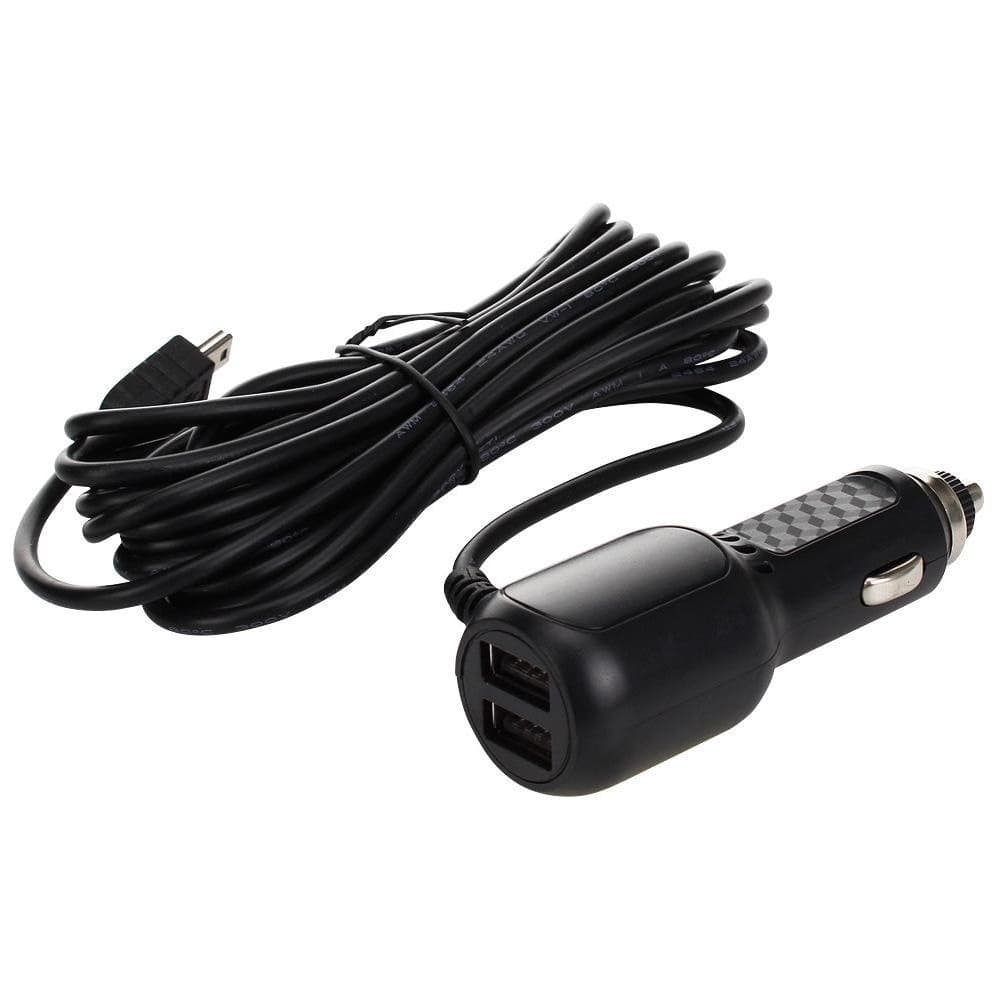 Автомобильний зарядний пристрій, 2 USB, 2.4 А, Mini, черное | зарядка, зарядное устройство