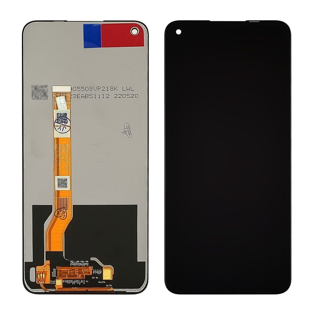 Дисплей Realme 9i, 9 Pro, RMX3491, RMX3471, RMX3472, чорний | з тачскріном | High Copy | дисплейный модуль, экран