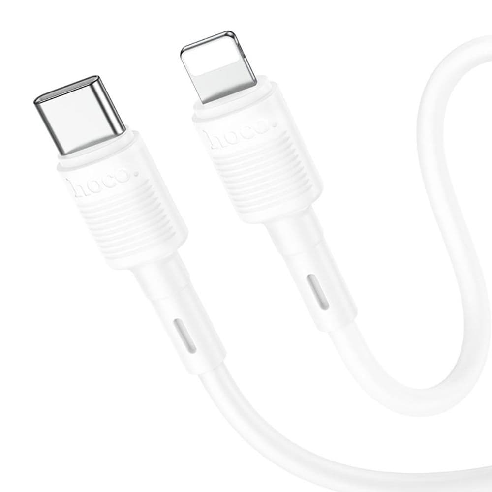 USB-кабель Hoco X83, Type-C на Lightning, Power Delivery (20 Вт), 100 см, білий