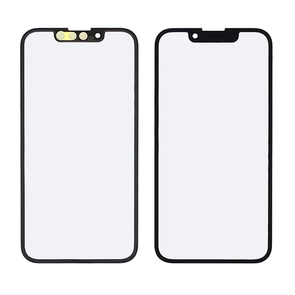 Стекло дисплея Apple iPhone 13 Pro Max, черное, с OCA-пленкой | стекло тачскрина