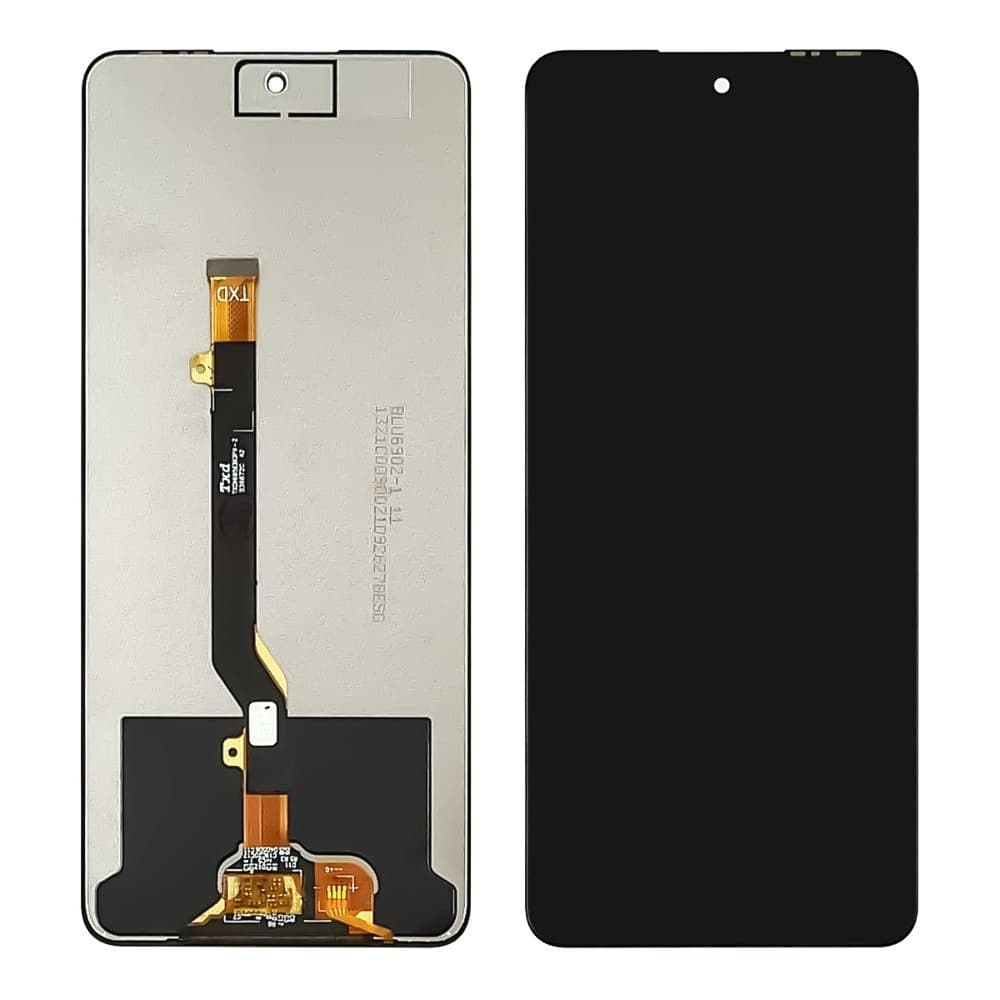 Дисплей Infinix Note 10, Note 10 Pro, Note 11 Pro, X693, X695, X697, чорний | з тачскріном | Original (PRC) | дисплейный модуль, экран