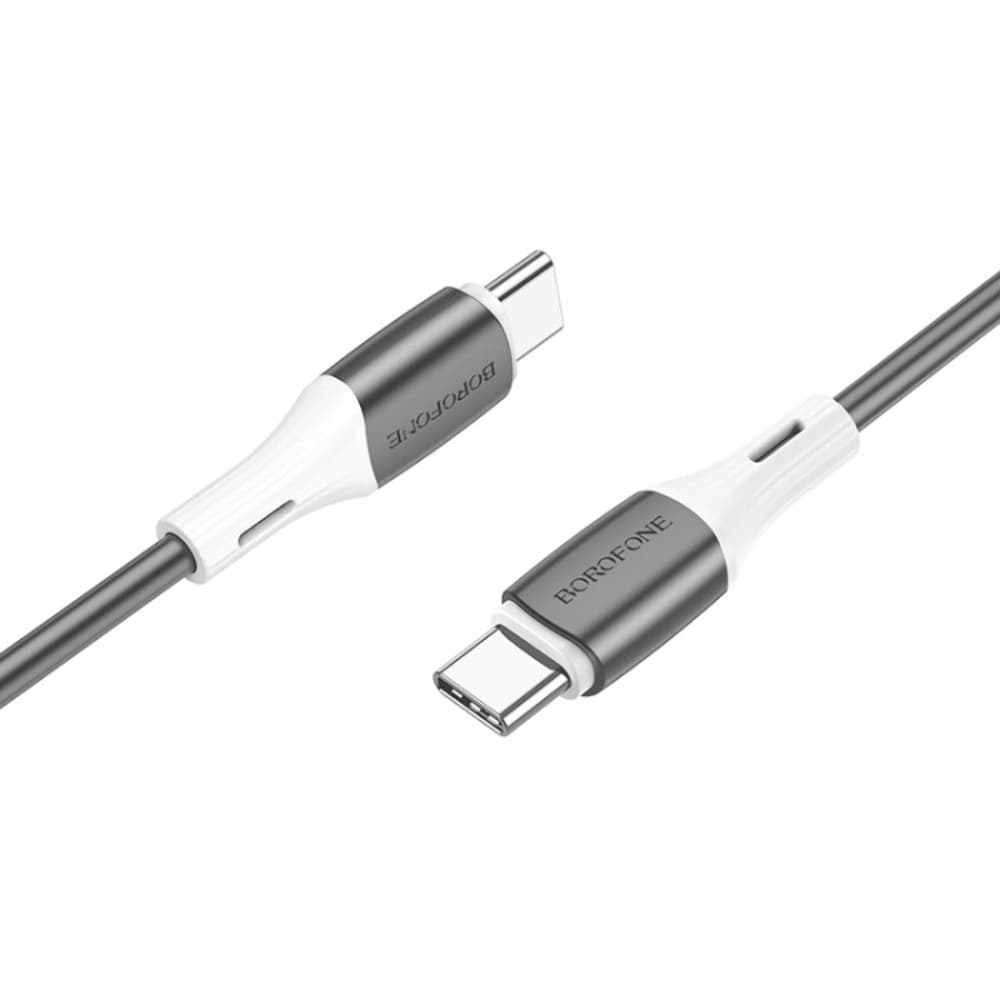 USB-кабель Borofone BX79, Type-C на Type-C, Power Delivery (60 Вт), 100 см, чорний
