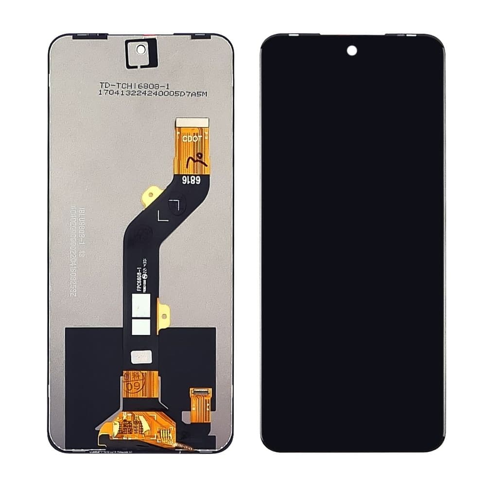 Дисплей Tecno Pova Neo 2, LG6n, чорний | з тачскріном | Original (PRC) | дисплейный модуль, экран