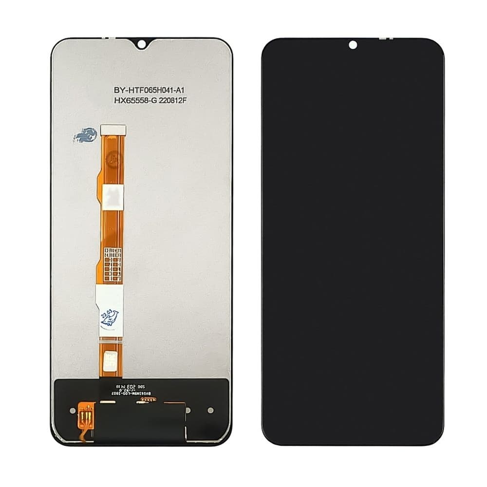 Дисплей Vivo Y15S, V2120, V2147, чорний | з тачскріном | Original (PRC) | дисплейный модуль, экран