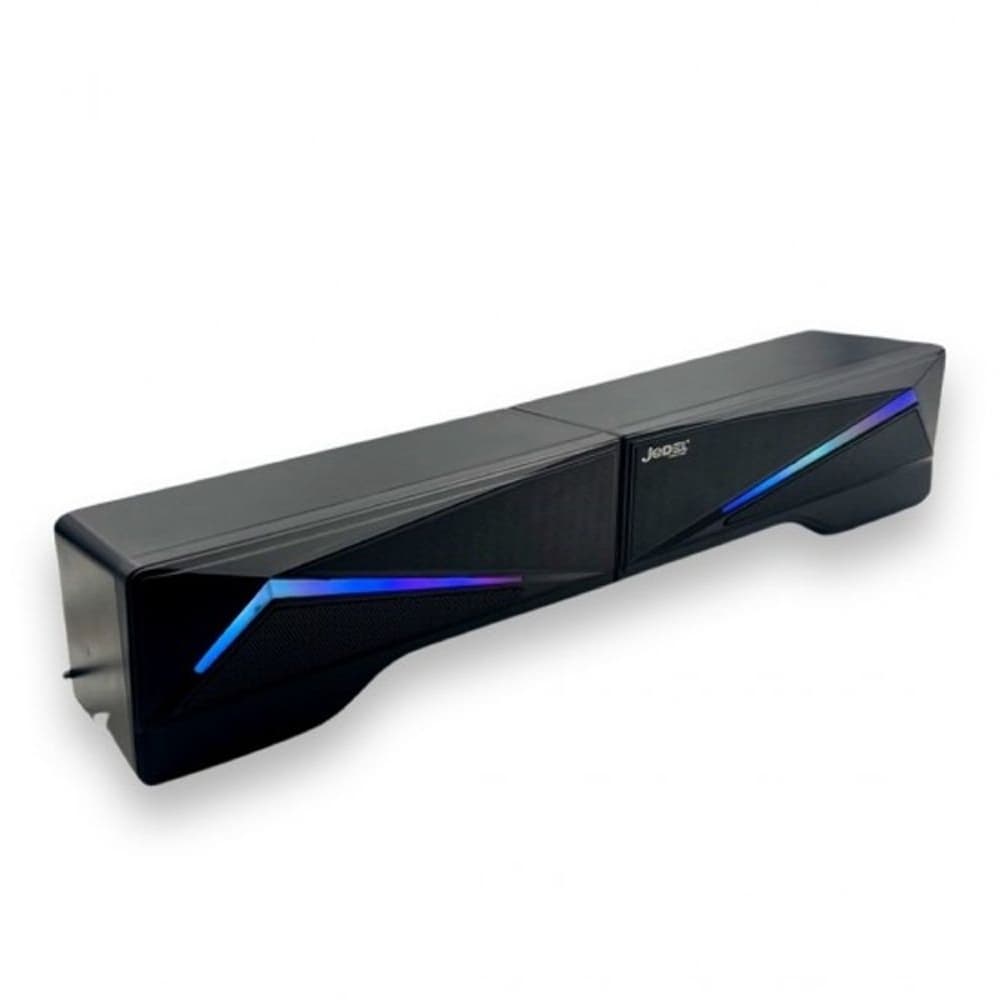 Стационарная колонка Jedel S-550,  2 в 1, с RGB-подсветкой, черная