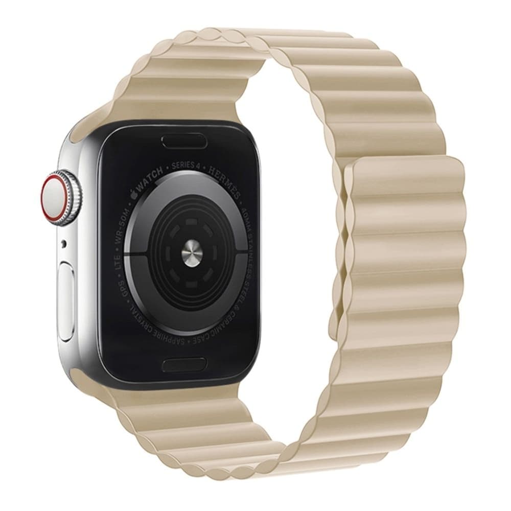 Ремінець силіконовий Hoco iWatch WA07 magnetic, 38, 40, 41 мм, star color | ремешок силиконовый