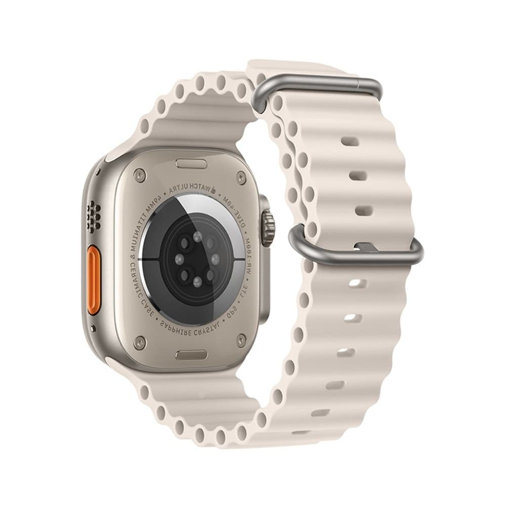 Ремінець силіконовий Hoco iWatch WA12 marine double buckle, 42, 44, 45, 49 мм, star color | ремешок силиконовый