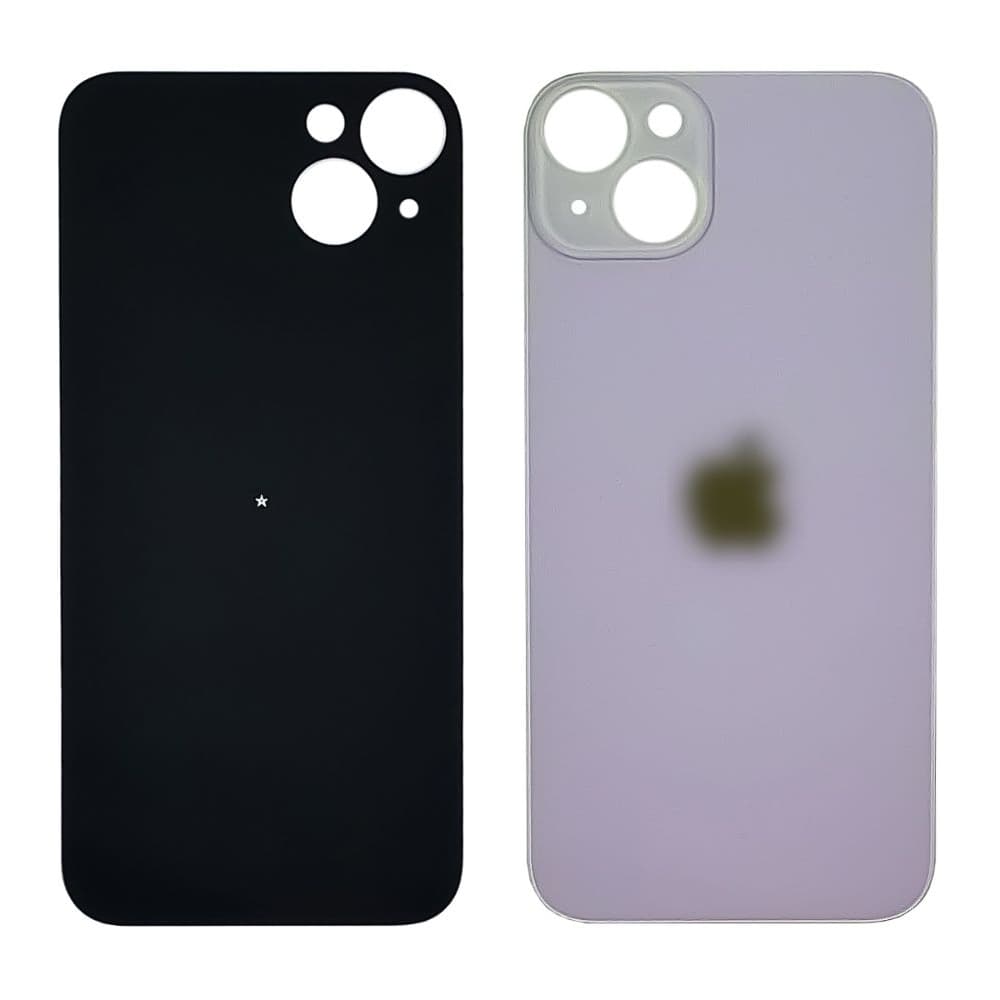 Задня панель Apple iPhone 14 Plus, фіолетова, не потрібно знімати скло камери, big hole, Original (PRC) | корпус, крышка аккумулятора, АКБ, батареи