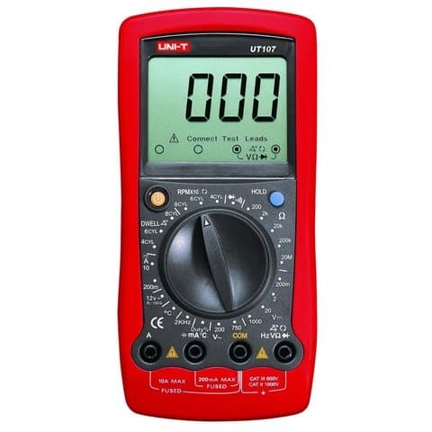 UNI-T UT107 - Цифровой автомобильный мультиметр