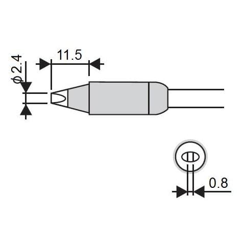 Goot RX-85HSRT-2.4D - паяльное жало