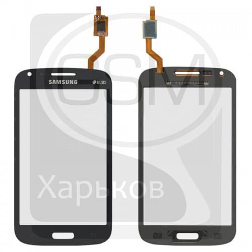 Тачскрин Samsung GT-i8260 Galaxy Core, GT-i8262 Galaxy Core Duos, синій | Original (PRC) | сенсорное стекло, экран
