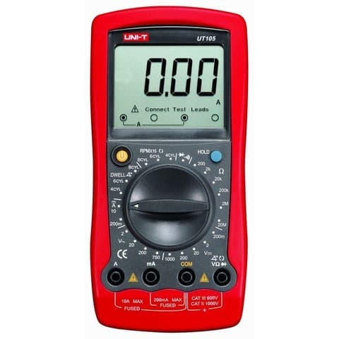 Цифровой автомобильный мультиметр UNI-T UTM 1105