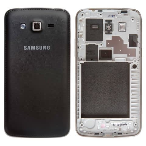 Корпус Samsung SM-G7102 Galaxy Grand 2 Duos, чорний, Original (PRC), (панель, панели)