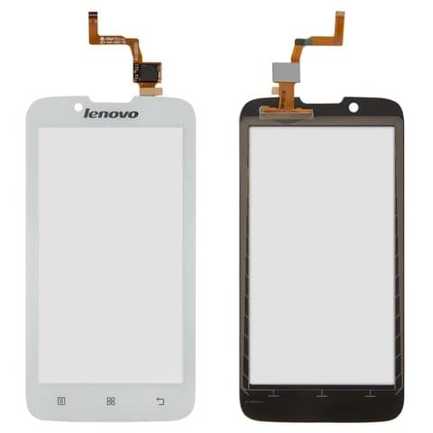 Тачскрин Lenovo A328, A328T, білий | Original (PRC) | сенсорное стекло, экран