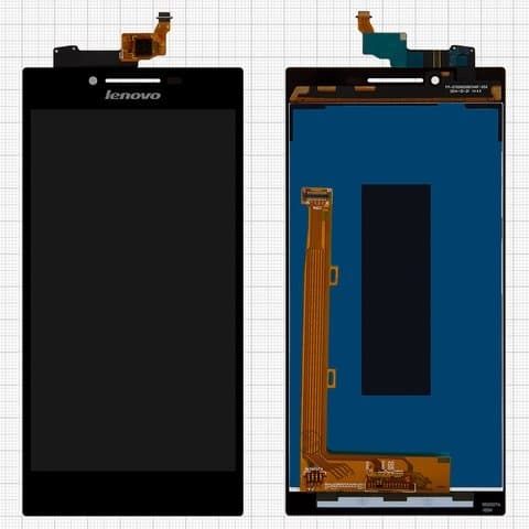 Дисплей Lenovo P70, P70t, P70a, P70-A, чорний | з тачскріном | Original (PRC) | дисплейный модуль, экран