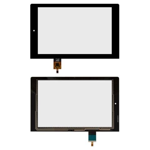Тачскрин Lenovo Yoga Tablet 2-830, чорний, Original (PRC) | MCF-080-1838 | сенсорное стекло, экран