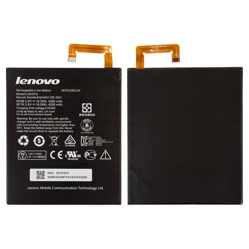 Акумулятор Lenovo IdeaTab A5500, Tab 2 A8-50F, Tab A8-50, L13D1P32, Original (PRC) | 3-12 міс. гарантії | АКБ, батарея, аккумулятор