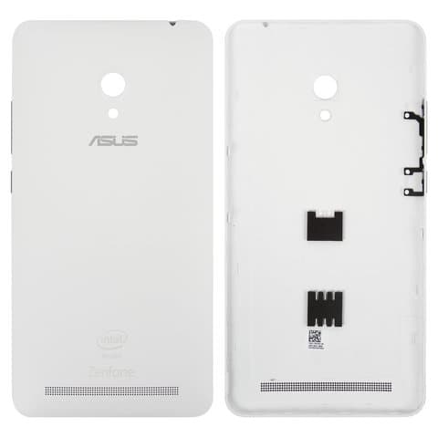 Задня кришка Asus Zenfone 6 (A600CG), біла, Original (PRC) | корпус, задняя панель аккумулятора, АКБ, батареи