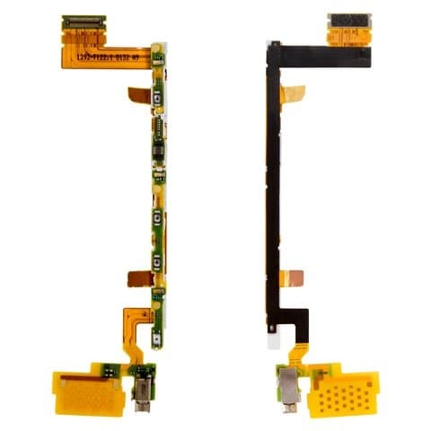 Шлейф Sony E6603 Xperia Z5, E6653 Xperia Z5, E6683 Xperia Z5 Dual, кнопки включения, Original (PRC)